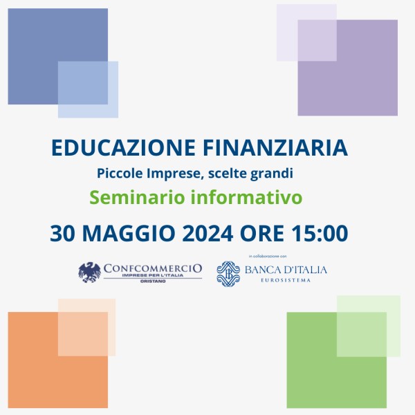 Educazione finanziaria - seminario informativo
