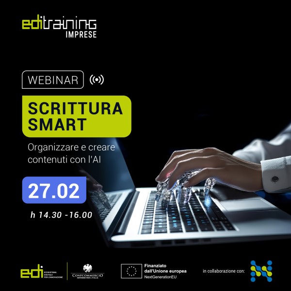 WEBINAR - LA SCRITTURA CREATIVA