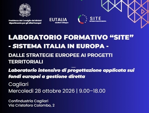 Progetto SITE: incontro a Cagliari per rafforzare la progettazione europea